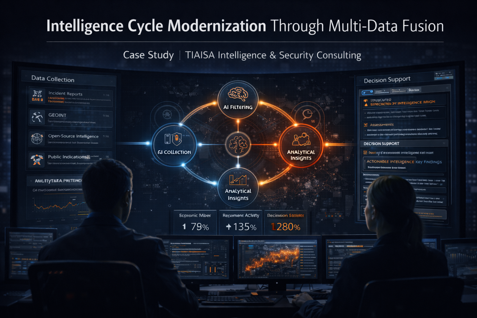 Intelligence cycle fusion workflow